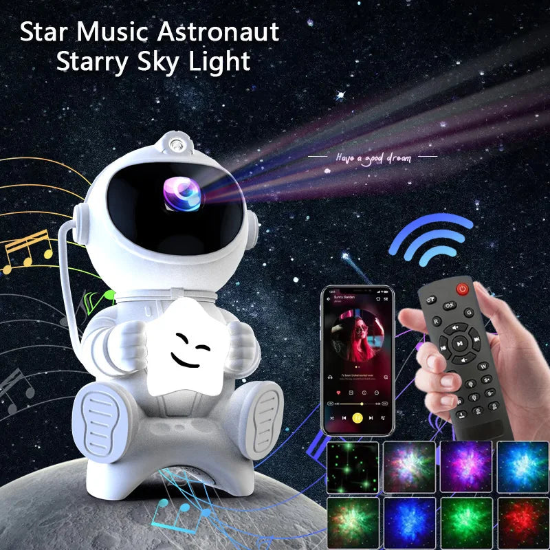 Astronaut LED Star
