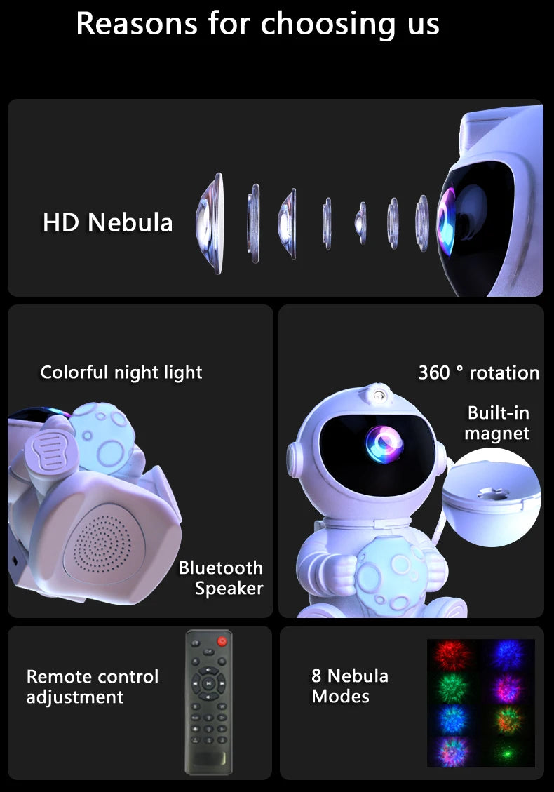 Astronaut LED Star