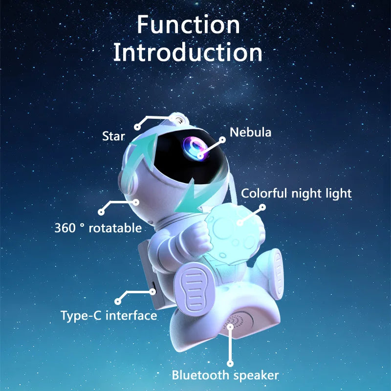 Astronaut LED Star